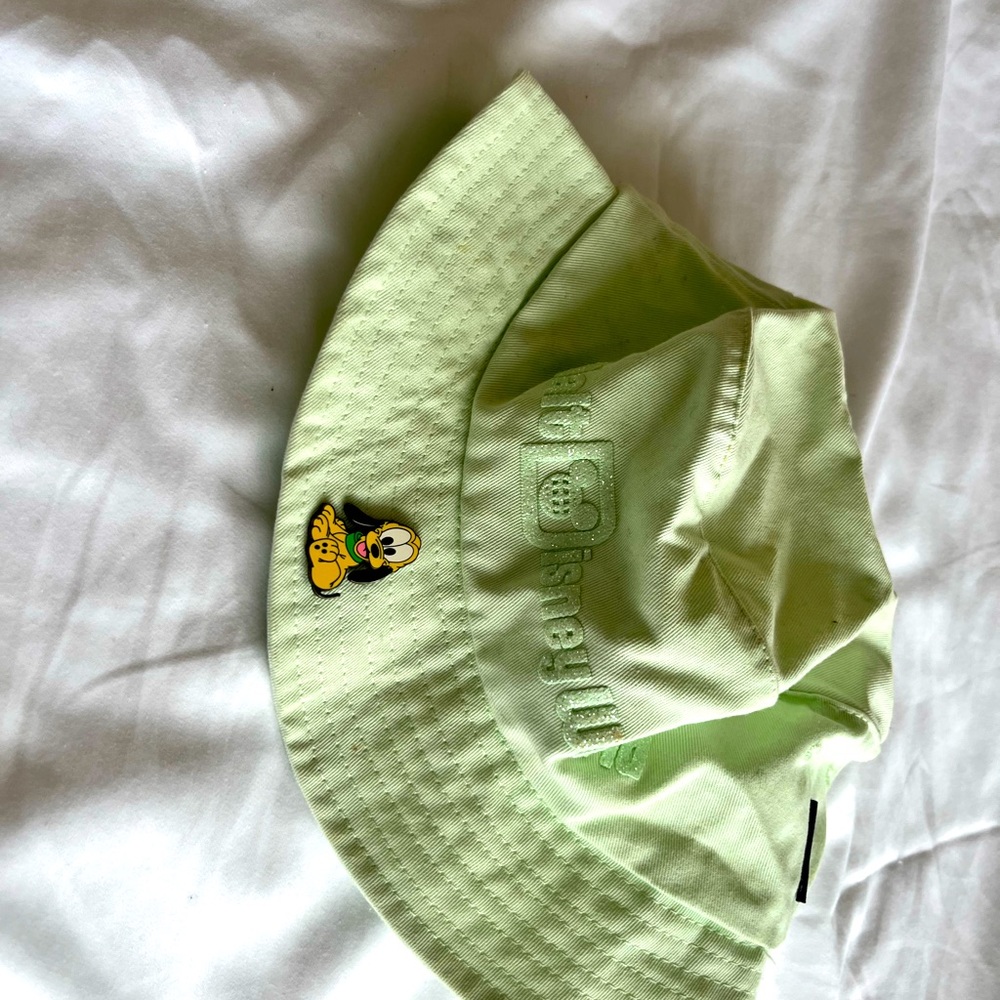 Disney hat and pin